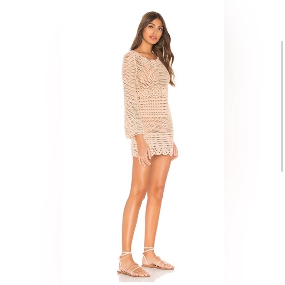 Majorelle Revolve Crochet Cover Up Dress - Picture 5 of 6
